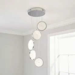 Dunelm Cora Cluster Disc 5 Light Ceiling Fitting