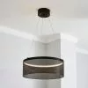 Dunelm Mesh Black LED Ceiling Fitting
