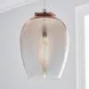Dunelm Seychelles Blush Pink Pendant Ceiling Fitting -wall lights Shop 30690744