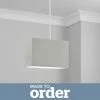 Dunelm Made To Order Rectangle Shade
