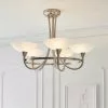 Vogue Lighting Vogue Cagney 5 Light Semi Flush Ceiling Fitting Chrome