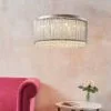 Vogue Lighting Vogue Galina 12 Light Crystal Ceiling Fitting Chrome
