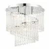 Vogue Lighting Vogue Camile 4 Light Spiral Flush Ceiling Fitting Chrome