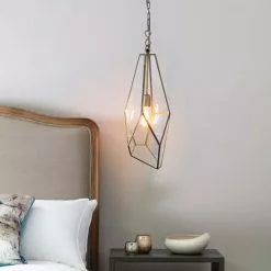 Vogue Lighting Vogue Avery Glass Ceiling Fitting Antique Brass -wall lights Shop 30707481 alt02