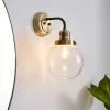 Dunelm Broden Bathroom Wall Light Ant Brass -wall lights Shop 30713530