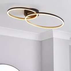 Dunelm Langdon Integrated LED Ceiling Fitting