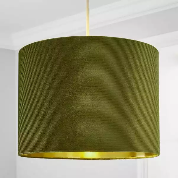 Dunelm Moss Green Santos Velvet Corduroy Shade 3 Dunelm Moss Green Santos Velvet Corduroy Shade