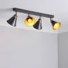 Dunelm Logan 4 Light Grey Spotlight Bar -wall lights Shop 30713719