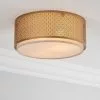 Dunelm Vienna Flush Ceiling Fitting