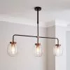 Elements Dayo 3 Light Bar Ceiling Fitting -wall lights Shop 30713798