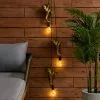 Dunelm 3 Solar Hanging Monkey Outdoor String Lights -wall lights Shop 30720005