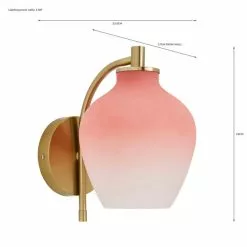 Dunelm Juliet Easy Fit Plug In Wall Light -wall lights Shop 30730185 alt07