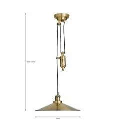 Churchgate Langton Rise And Fall Ceiling Fitting -wall lights Shop 30730188 alt06