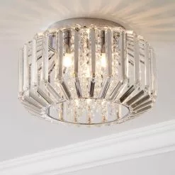 Dunelm Chantilly Flush Ceiling Fitting