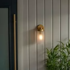 Dunelm Ellison Gold Effect Outdoor Wall Light 9 Dunelm Ellison Gold Effect Outdoor Wall Light -wall lights Shop 30730429 alt02