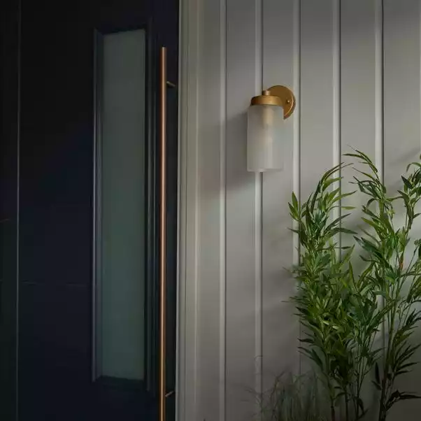 Dunelm Ellison Gold Effect Outdoor Wall Light 6 Dunelm Ellison Gold Effect Outdoor Wall Light - Image 4