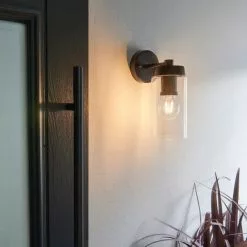 Dunelm Ellison Matt Black Outdoor Wall Light -wall lights Shop 30730431 alt02