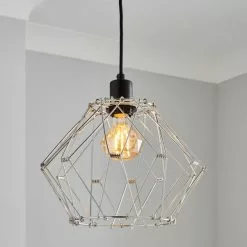 Dunelm Frances Easy Fit Pendant Shade -wall lights Shop 30730440 alt04