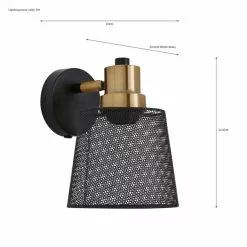 Dunelm Idris Industrial Easy Fit Wall Light -wall lights Shop 30730462 alt07