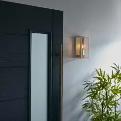 Dunelm London Gold Industrial Outdoor Wall Light -wall lights Shop 30730481 alt04