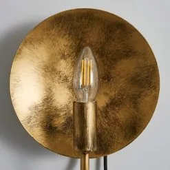 Dunelm Reflect Easy Fit Plug In Wall Light -wall lights Shop 30730510 alt03