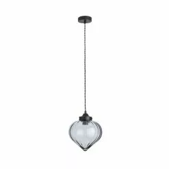 Dunelm Voyager Smoked Glass Ceiling Fitting -wall lights Shop 30730518 alt05