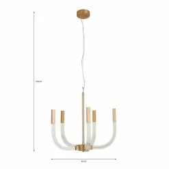 Hotel Finley 5 Light Ceiling Fitting -wall lights Shop 30730550 alt07