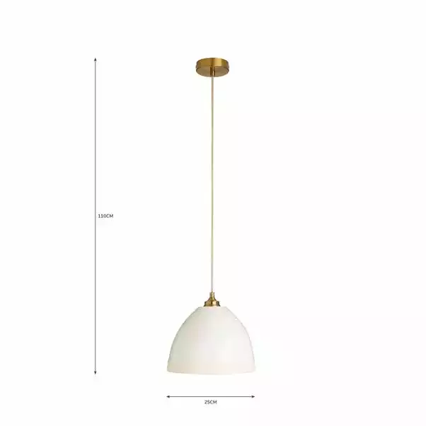 Churchgate Harby 1 Light 25cm Ceiling Fitting 8 Churchgate Harby 1 Light 25cm Ceiling Fitting - Image 6