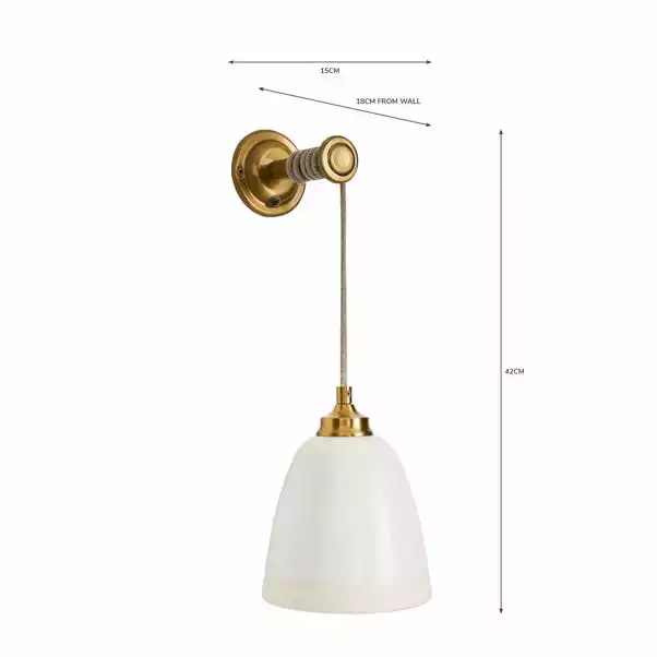 Churchgate Harby Easy Fit Plug In Wall Light 8 Churchgate Harby Easy Fit Plug In Wall Light - Image 6