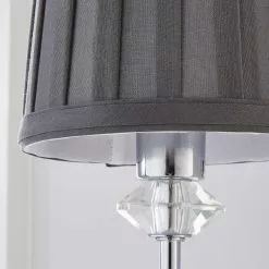 Dorma Genevieve Grey Wall Light -wall lights Shop 30730571 alt02