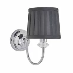 Dorma Genevieve Grey Wall Light -wall lights Shop 30730571 alt04