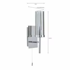 Hotel Chelsea Bathroom Wall Light 13 Hotel Chelsea Bathroom Wall Light -wall lights Shop 30731132 alt07