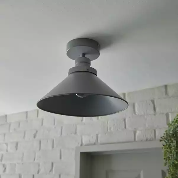 Dunelm Houston Outdoor Porch Ceiling Fitting 4 Dunelm Houston Outdoor Porch Ceiling Fitting - Image 2