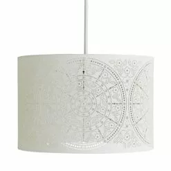 Dunelm Samira Laser Cut Drum Shade -wall lights Shop 30731154 alt05