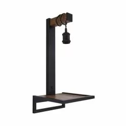 Dunelm Fulton Easy Fit Plug In Shelf Wall Light -wall lights Shop 30731173 alt05