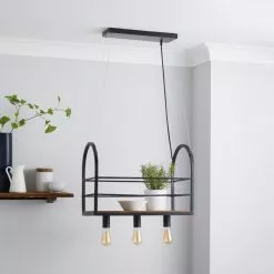 Dunelm Ender 3 Light Diner Fitting -wall lights Shop 30731180 alt01