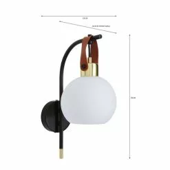 Dunelm Joan Wall Light -wall lights Shop 30731181 alt07