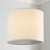 Dunelm Lisbon Drum Shade With Diffuser