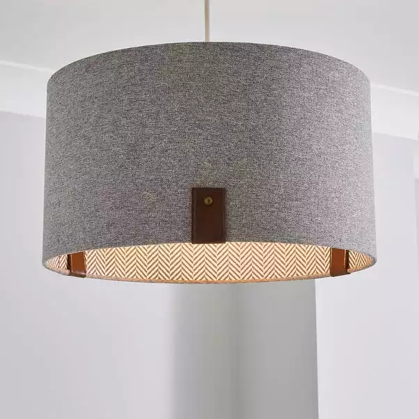 Dunelm Dorrian 40cm Drum Shade 3 Dunelm Dorrian 40cm Drum Shade