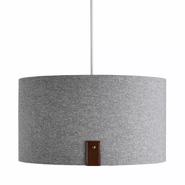 Dunelm Dorrian 40cm Drum Shade 5 Dunelm Dorrian 40cm Drum Shade - Image 3