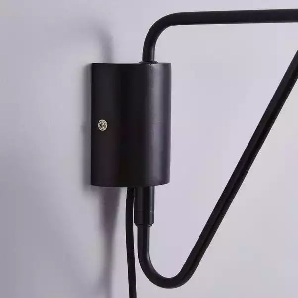 Dunelm Dorrian Easy Fit Plug In Wall Light 6 Dunelm Dorrian Easy Fit Plug In Wall Light - Image 4