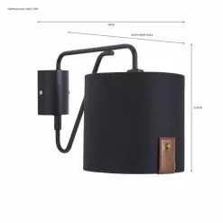 Dunelm Dorrian Easy Fit Plug In Wall Light 13 Dunelm Dorrian Easy Fit Plug In Wall Light -wall lights Shop 30731211 alt07