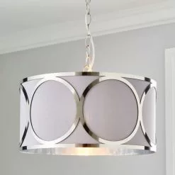 Dunelm Delphi 1 Light Pendant Ceiling Fitting