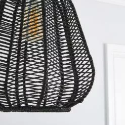 Dunelm Kylo Woven String Easy Fit Pendant -wall lights Shop 30731225 alt02