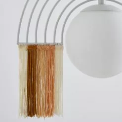 Dunelm Rainbow Fringe Ceiling Fitting 9 Dunelm Rainbow Fringe Ceiling Fitting -wall lights Shop 30732671 alt02