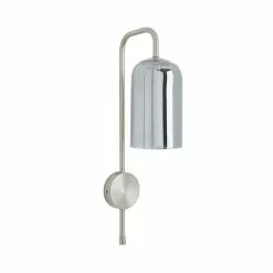 Dunelm Palazzo Chrome Easy Fit Plug In Wall Light -wall lights Shop 30733685 alt05
