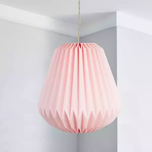 Dunelm Origami Decagon Easy Fit Pendant 4 Dunelm Origami Decagon Easy Fit Pendant - Image 2