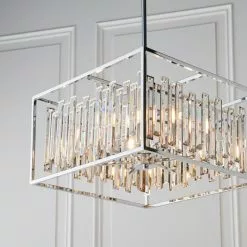 Vogue Lighting Vogue Crystal Juneau 6 Light Pendant Fitting -wall lights Shop 30742696 alt02