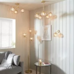 Vogue Lighting Vogue Arkoma Glass 5 Light Chandelier -wall lights Shop 30743017 alt05