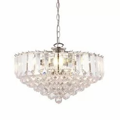 Vogue Lighting Vogue Tioga Chrome 6 Light Pendant Fitting -wall lights Shop 30743023 alt05